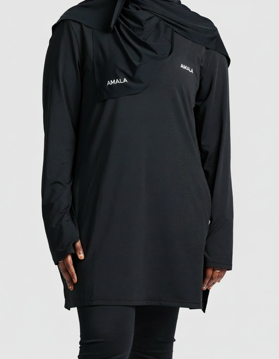 AMALA Essential Training Top Black – Ansicht 2