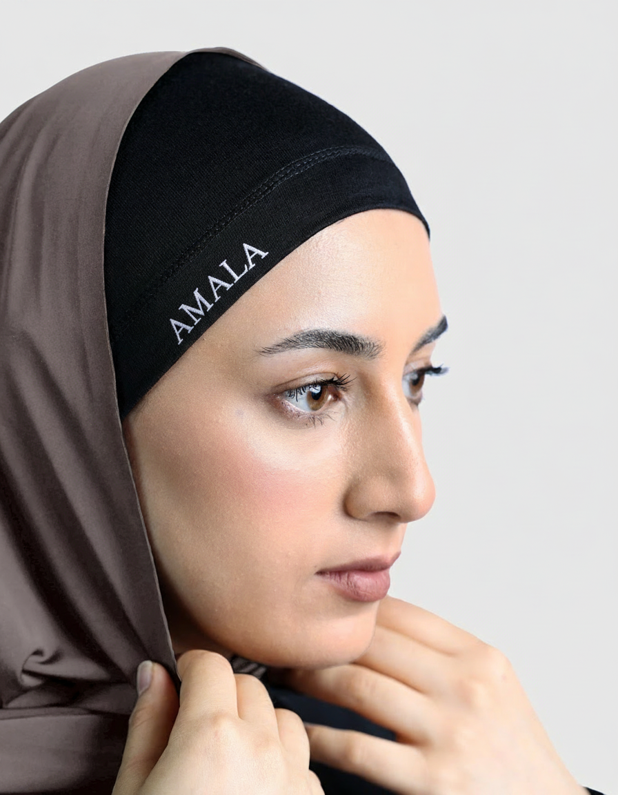 AMALA Sports Hijab Nude Brown – Ansicht 5