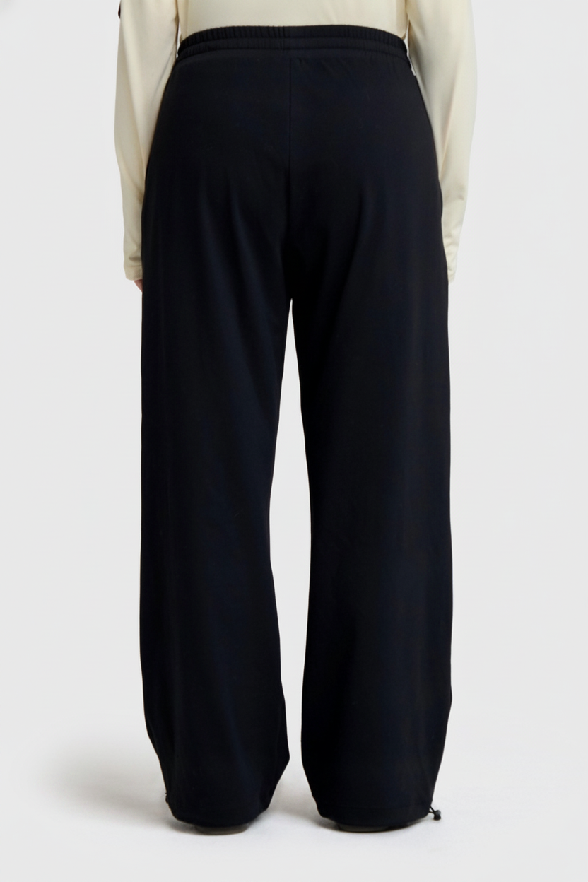 AMALA Wide Leg Pant Black – Ansicht 3